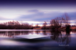 | SILENCE LAKE | / Landscape photo digitally edited and a tile installed.