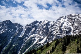 Bavarian-Alps-II / Bavarian Alps near Kings Lake (Königssee)