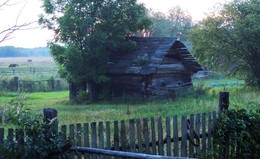 Evening in the village / ***