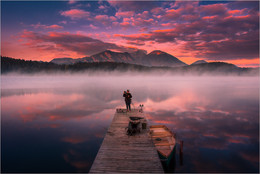 Der Fotograf / Morgens beim Turnersee in Kärnten