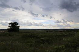 Landscape with clouds / ***