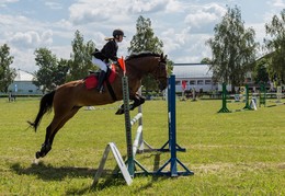 before jumping / ***