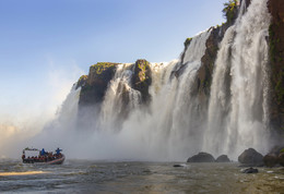 At the waterfall / ***