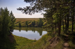 At the pond / ***