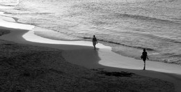An evening walk / ***