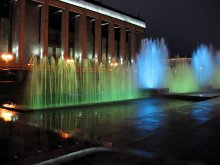 A fountain near the palace of the republic / .....