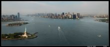 Manhattan NY bird's-eye view / ***