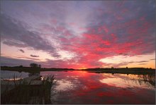 Sunset on the lake .. / *****