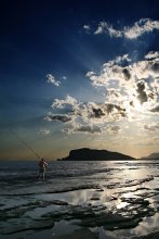 fisherman and sun, a wonderful day ... / ***