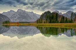 Wolkenstimmung am Almsee / Wolkenstimmung am Almsee