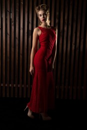 red dress / ***