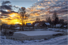 Winter Sunset / Nikon D5200