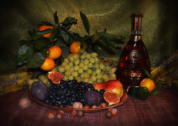 Still Life with Grapes / ***