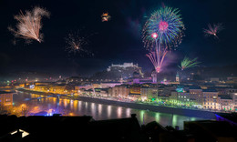 Silvesterfeuerwerk / Silvesterfeuerwerk