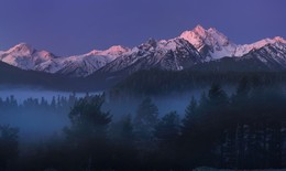 Dawn in the mountains / ***