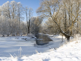 WINTER ALONG THE RIVER / ***