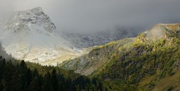 In the mountains / ***