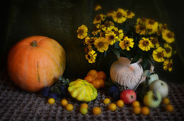 Still life with pumpkin / ***