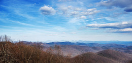 infinity / Blue ridge montains, North Carolina, USA