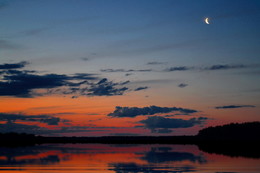 Evening on the lake / ***