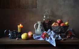 In the kitchen / ***