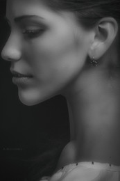 Portrait. Fragment of the photo session. / Portrait. Fragment of the photo session.