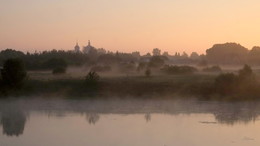 Fog at dawn. / ***
