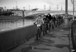Cyclists / ***