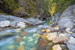 in der Strubschlucht / in der Strubschlucht