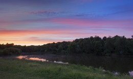 it was the evening / ***