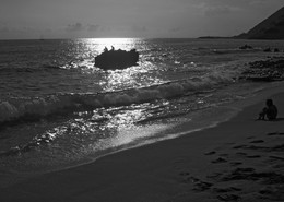 it was the evening / ***