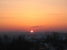 it was the evening / ***