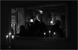 it was the evening / ***