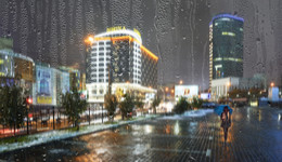 it was the evening / ***