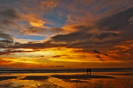 it was the evening / ***