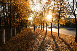 it was the evening / ***