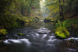 Kamenice / River kamenice in Czeh