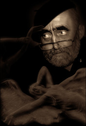 Portrait of the artist. / ***