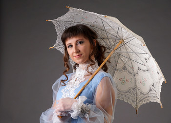 Girl with umbrella / Md.: Irina