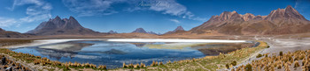 Red Lagoon and Five Colors Mountains (panorama) / ***