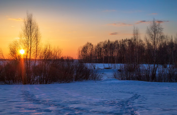Winter Sunset / ***