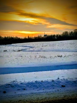 Winter Sunset / ***