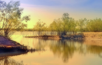 on the river ... / ***