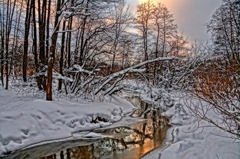 Winter landscape / ***