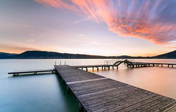 Sunset am Attersee / Sunset am Attersee