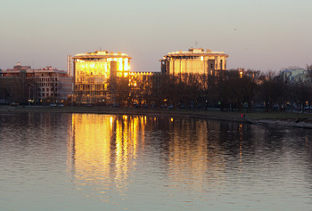 reflection of the sunset / ***