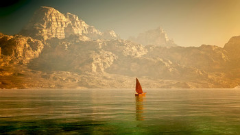 At the foot of the mountains ... / ***