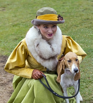 Lady with the dog ... / ***