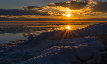 Sunset. / ***