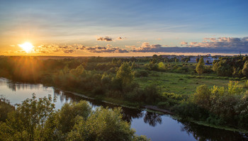 sunset over the Berezina / ***
